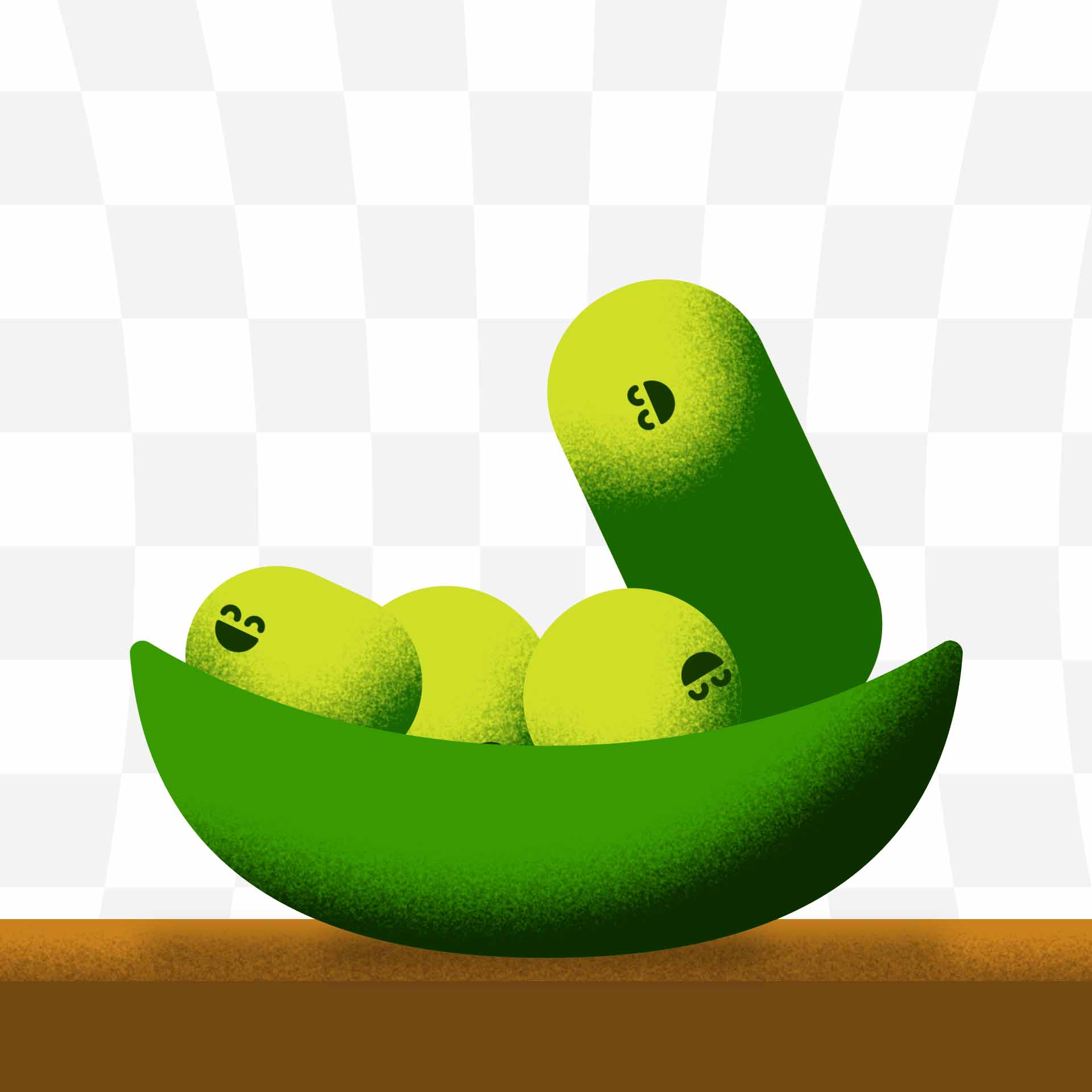 A still screenshot of the Edamame Dance video