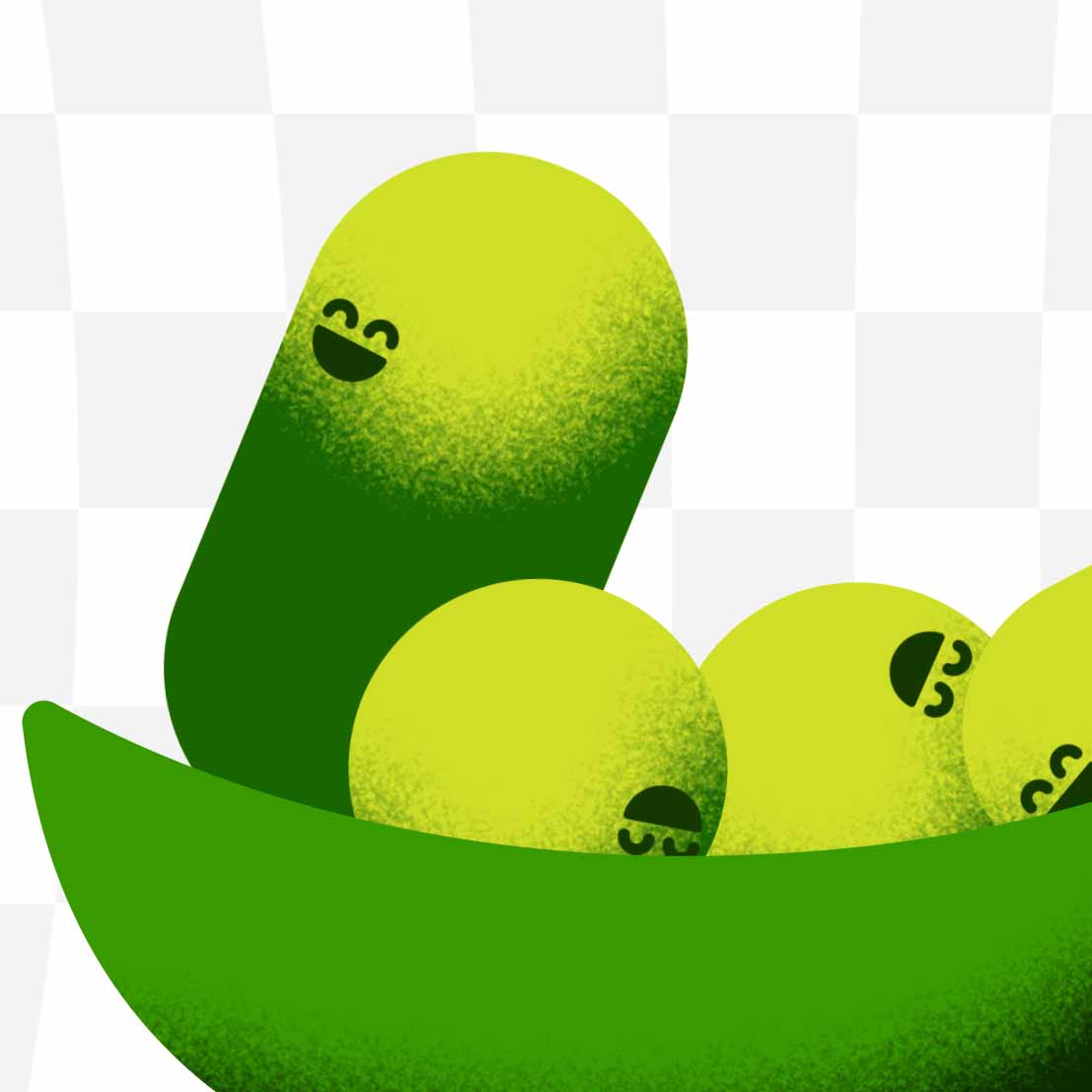 A still screenshot of the Edamame Dance video