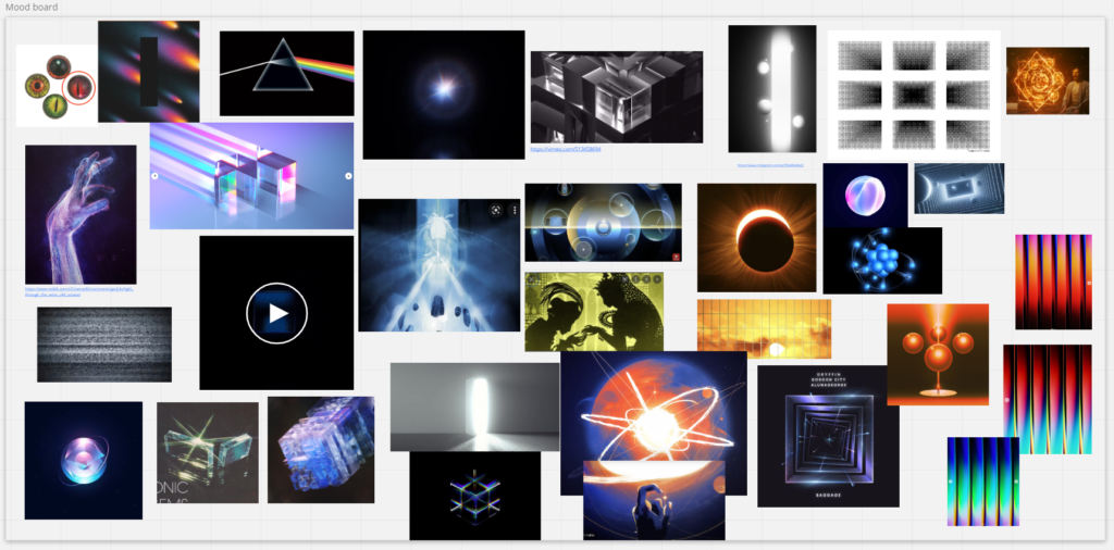 Glint's project moodboard