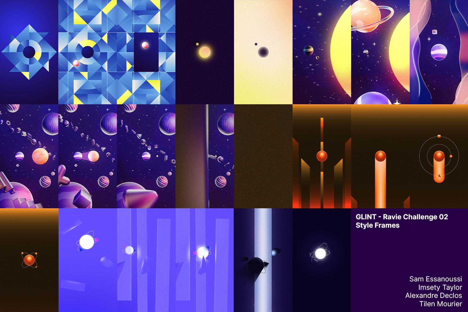 Glint's project Styleframes