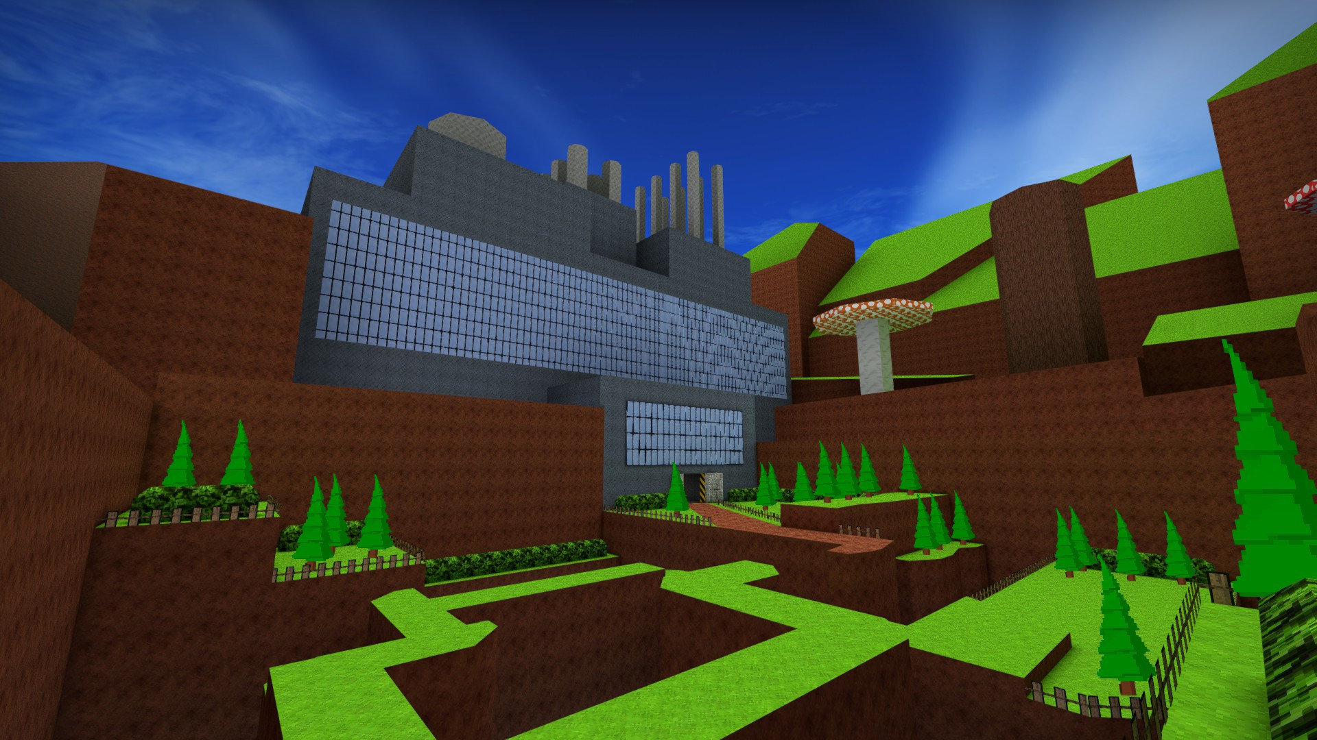 A screenshot of bhop_oldschool