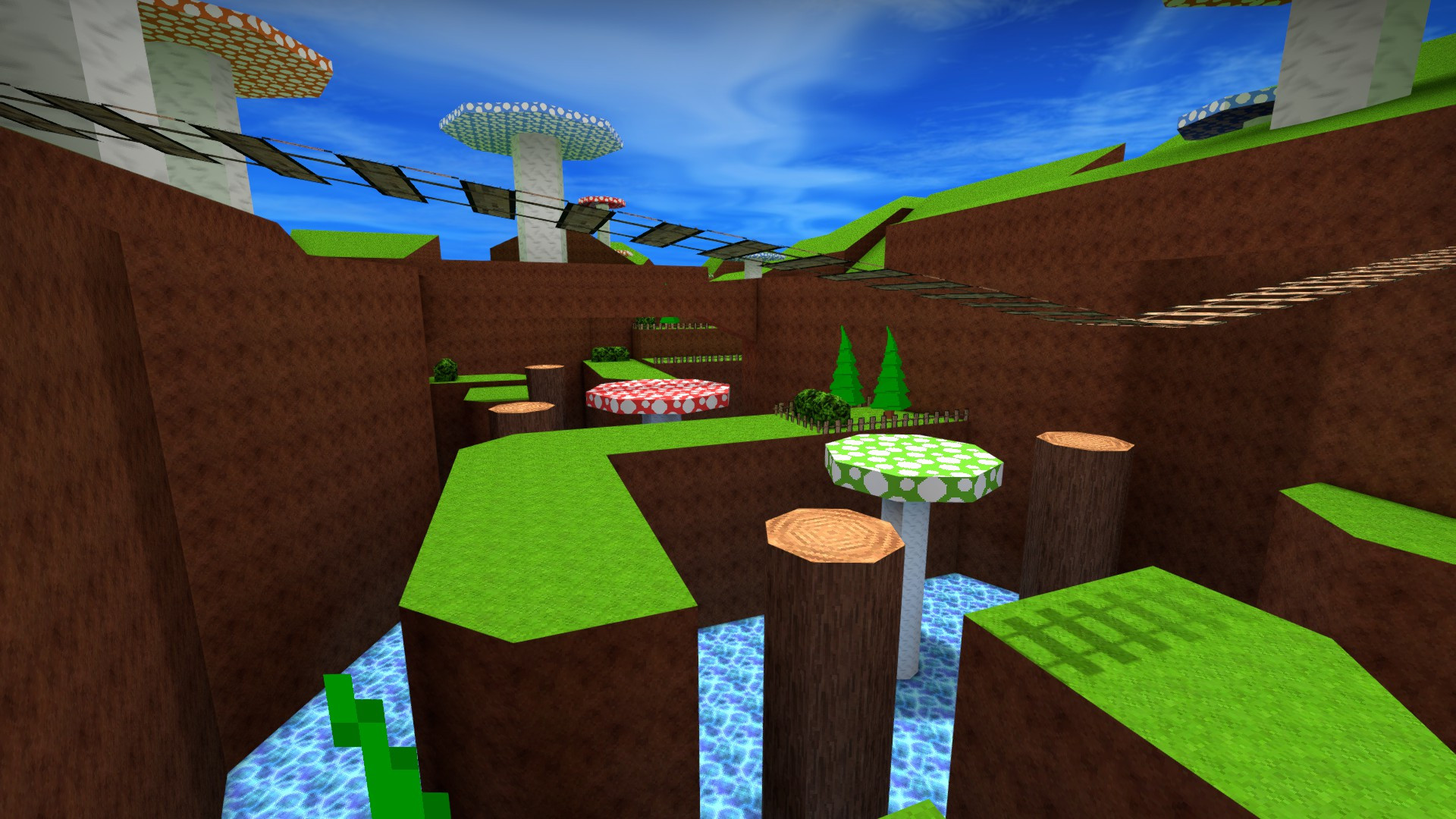 A screenshot of bhop_oldschool