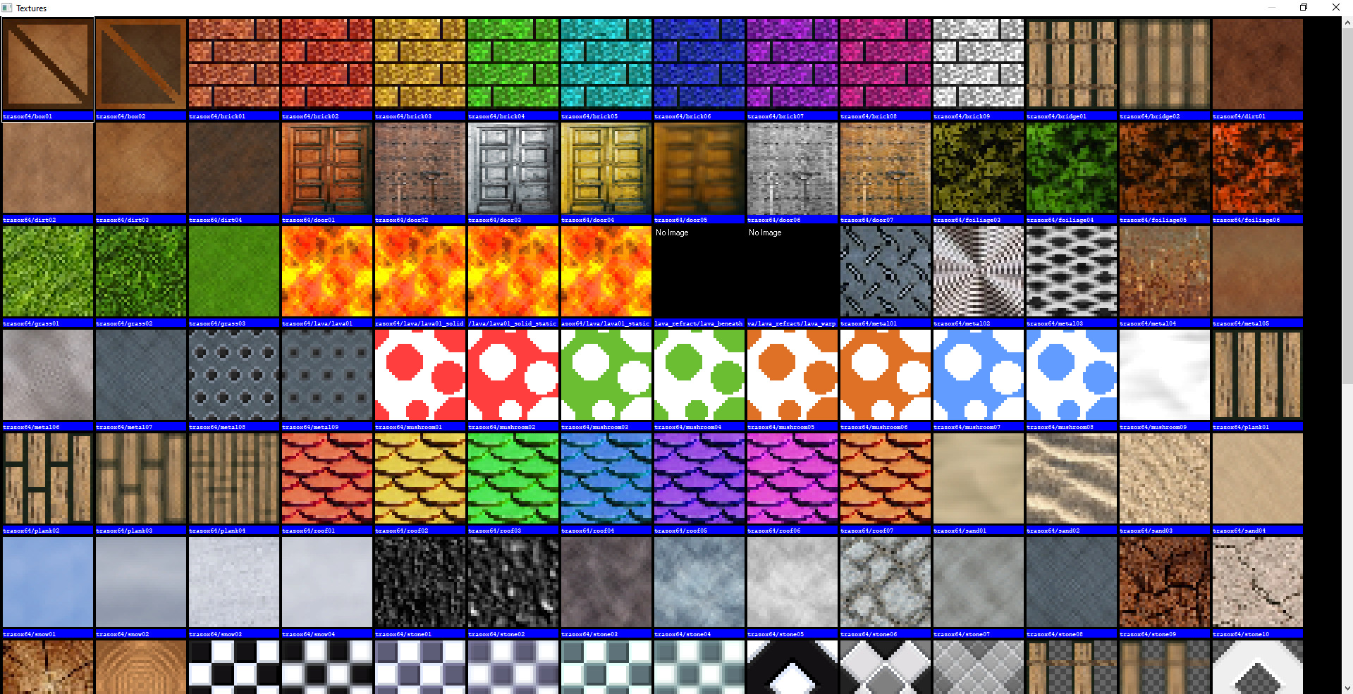 A screenshot of bhop_oldschool's textures
