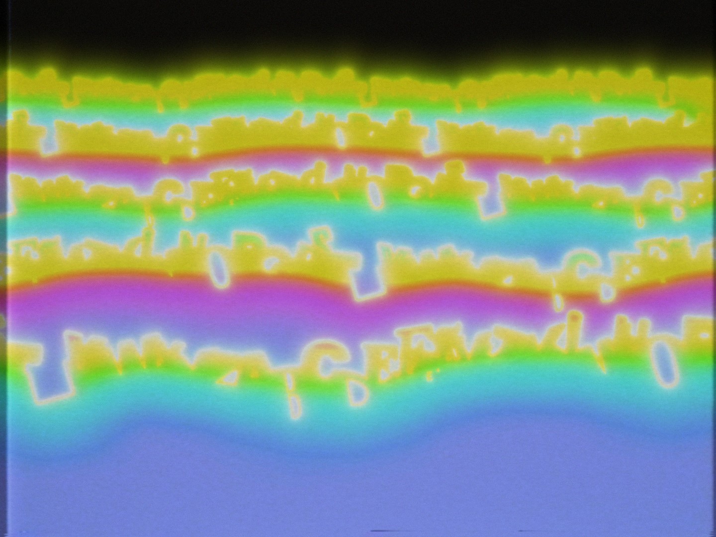 Stills from the Typomanie video