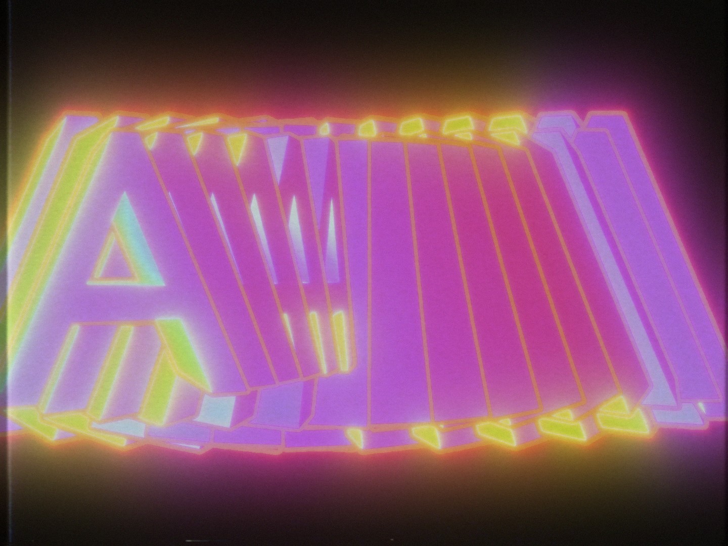 Stills from the Typomanie video