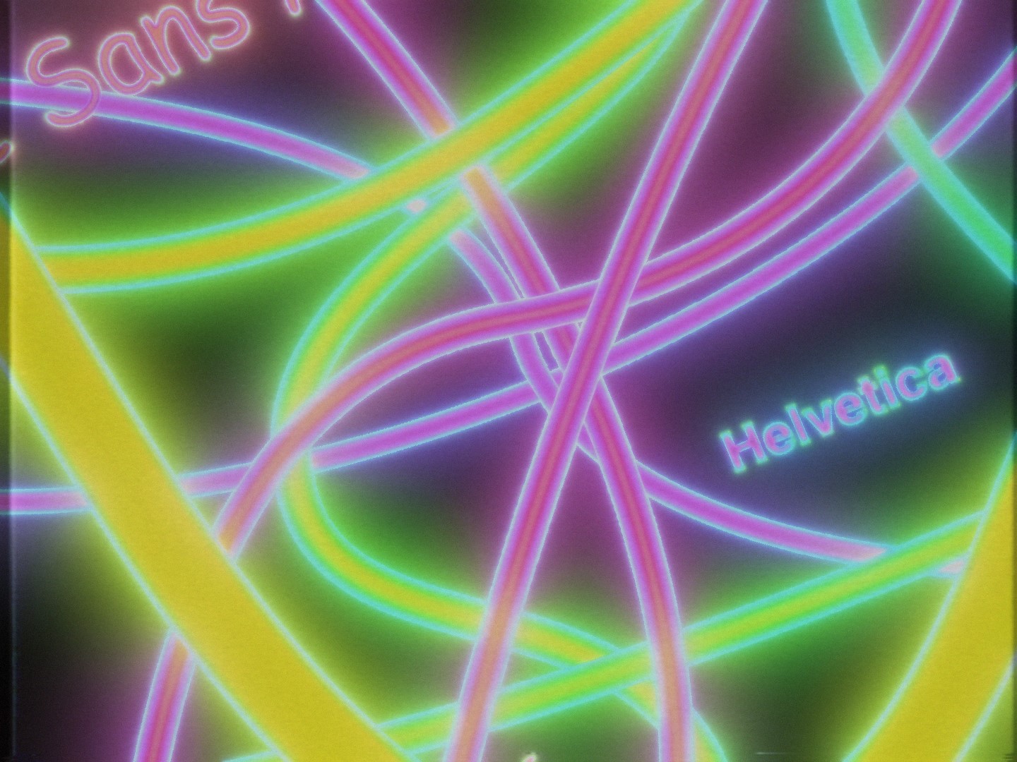 Stills from the Typomanie video